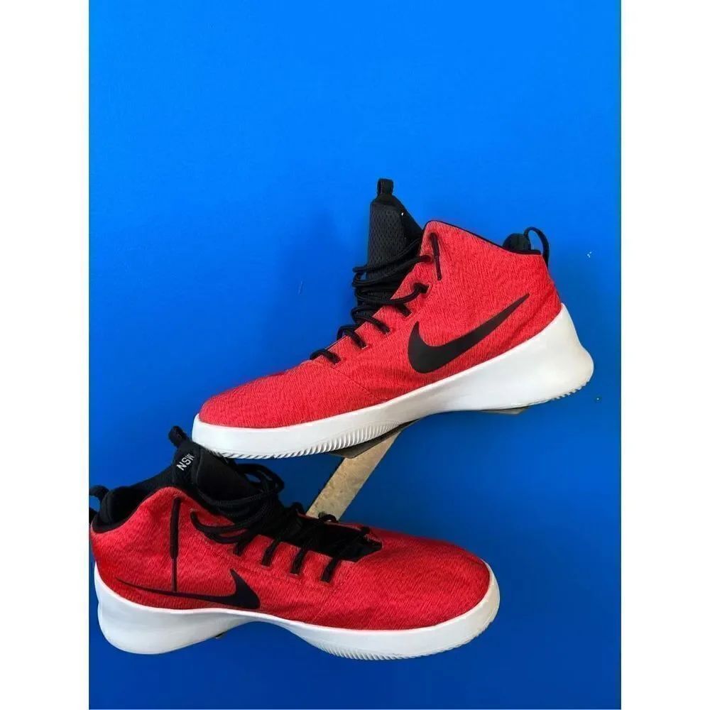 MENS NIKE Hyperfresh Roshe Mid Top RED Hyperfresh SHOES 759996-603 Size 13